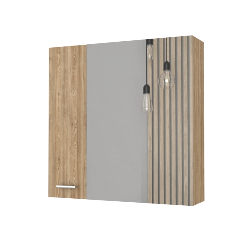 Elegant Medicine Cabinet with Mirror