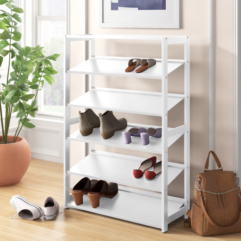 24 Pair Shoe Rack