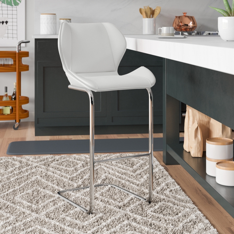 Faux Leather Bar & Counter Stool