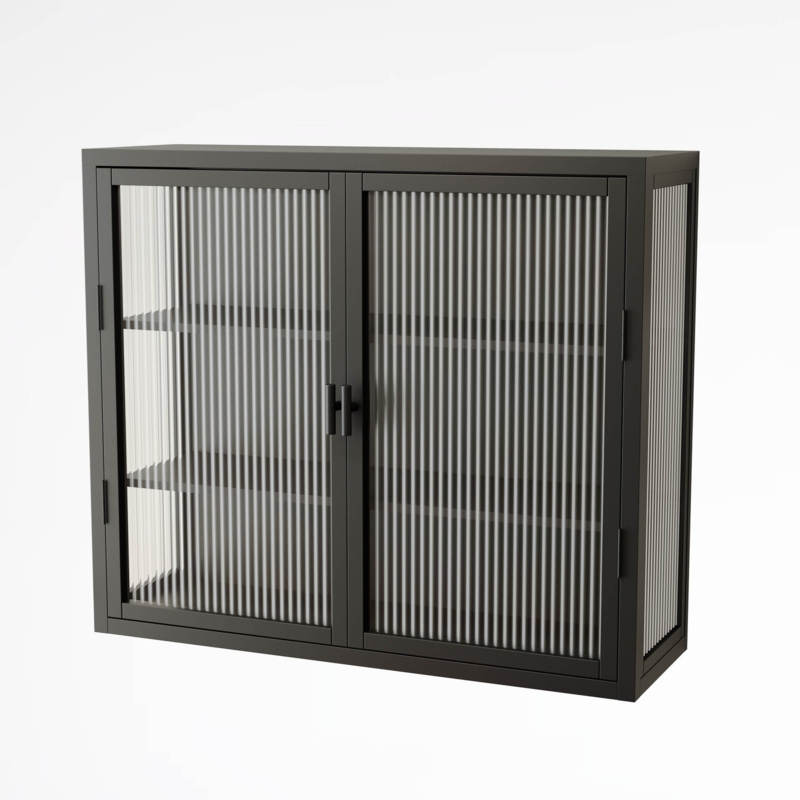 Versatile Wall-mounted or Freestanding Accent Cabinet