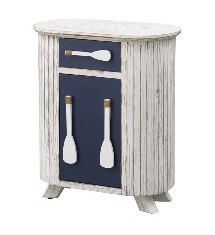 29.5'' Tall 1 - Door Round Accent Cabinet