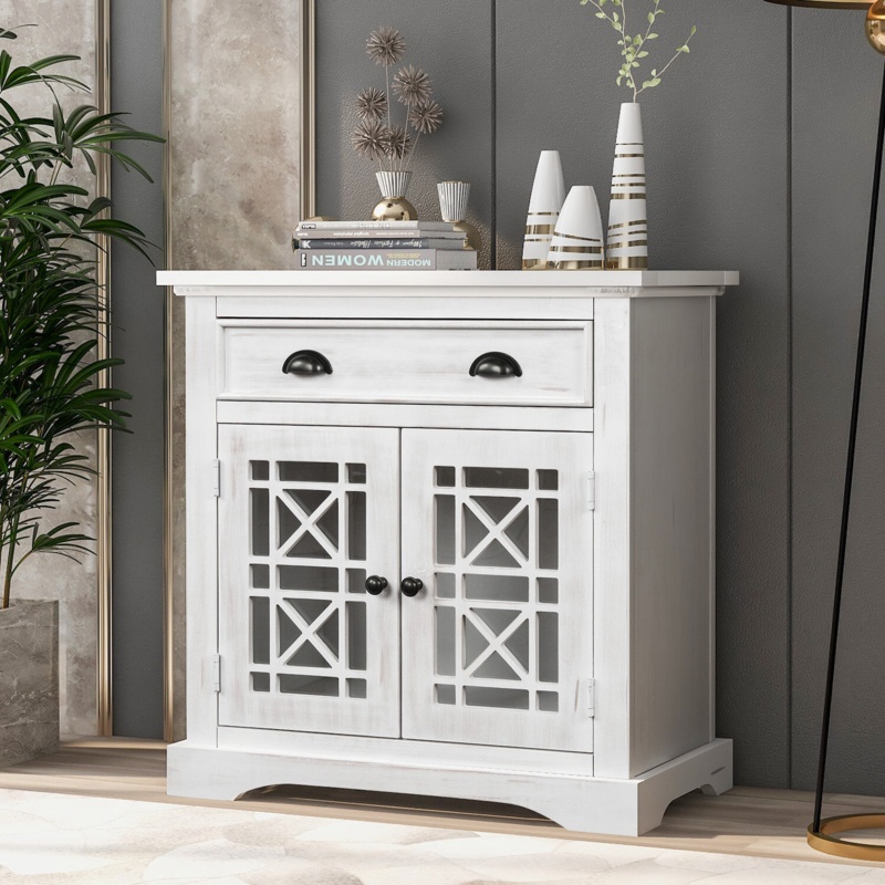 29'' Tall 2 - Door Accent Cabinet