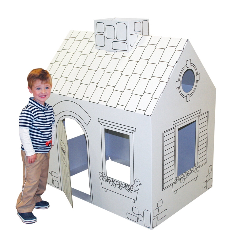 Customizable Coloring Playhouse