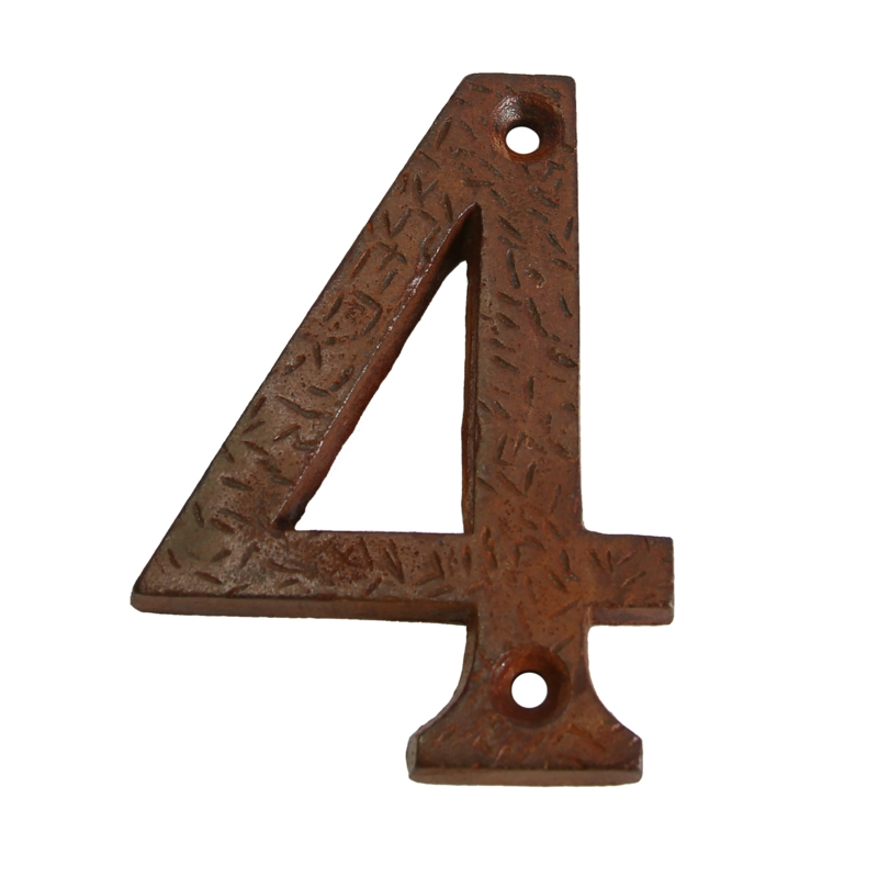 Stylish Iron House Numbers