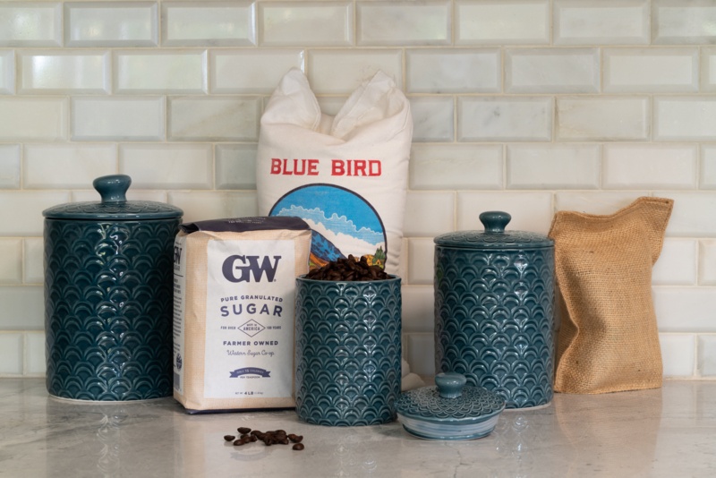 3 Piece Kitchen Canister Set