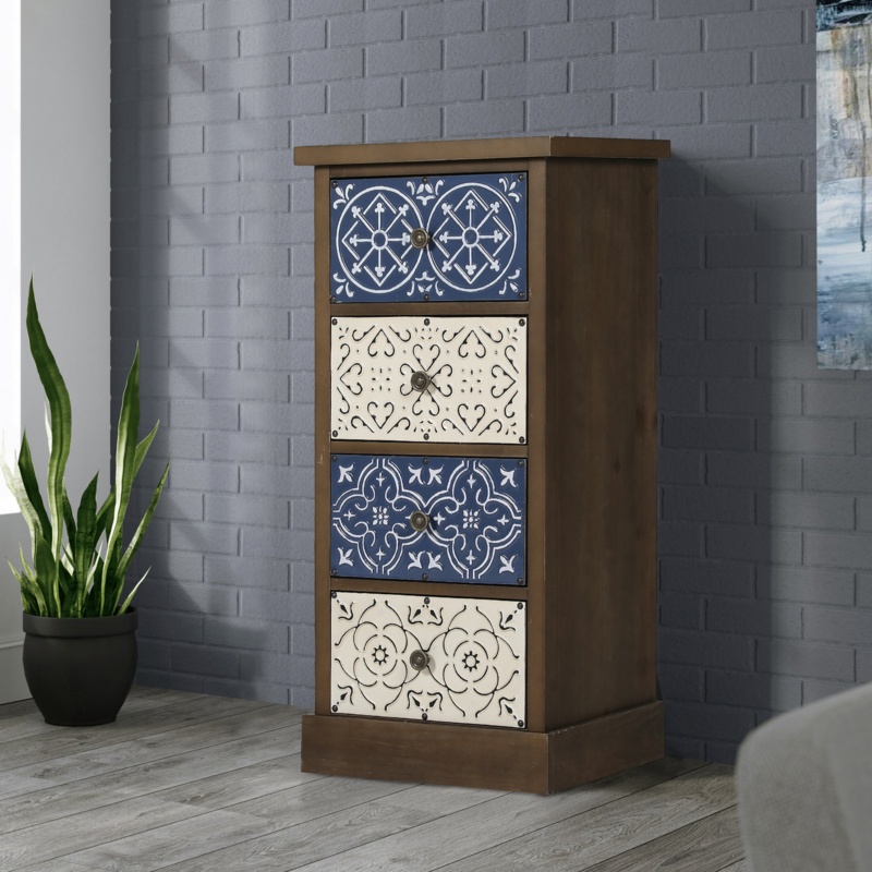 31.77'' Tall 4 - Drawer Accent Chest