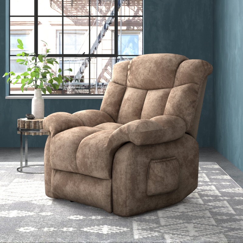 39'' Wide Velvet Power Lift Assist Recliner