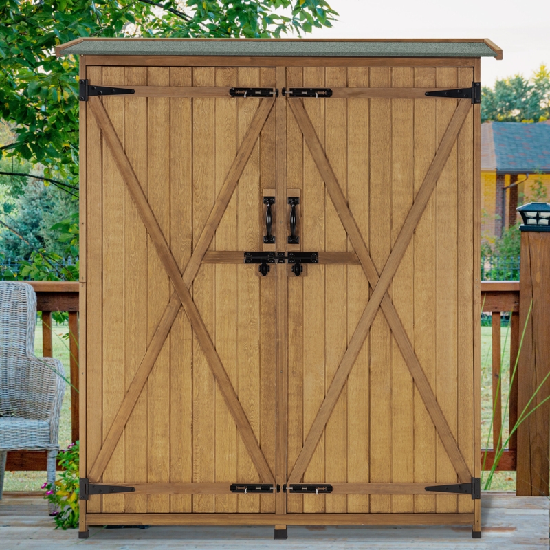 Medium Garden Shed with Shelves