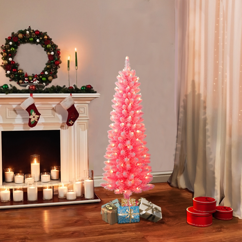 Artificial Christmas Tree with Incandescent Lights