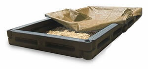4' Rectangular Sandbox with Cover