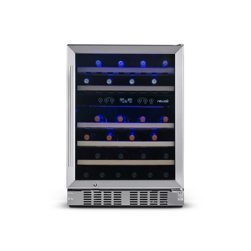 46 Bottle Dual Zone Built-In Wine Refrigerator