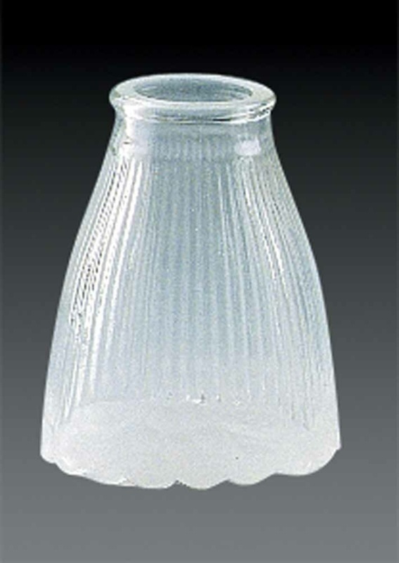 5'' H Glass Bell Lamp Shade in Clear