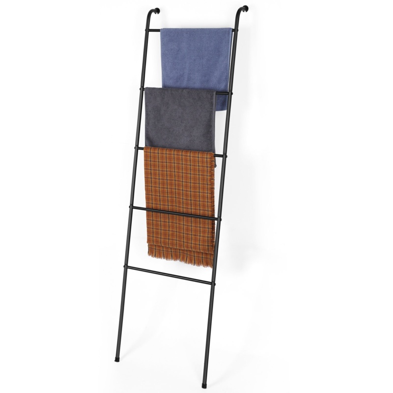 5-Tier Ladder Wall Mounted Towel Rack