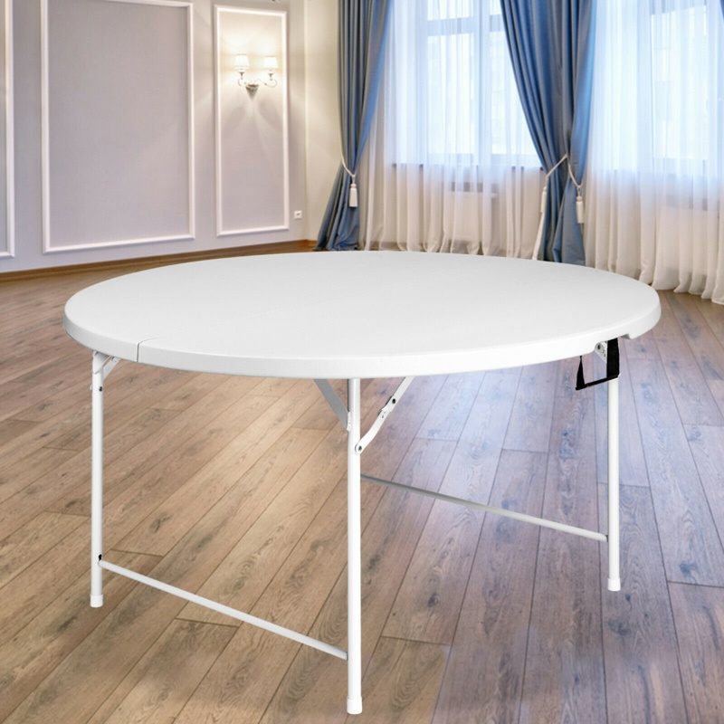 53" Plastic Circle Folding Table