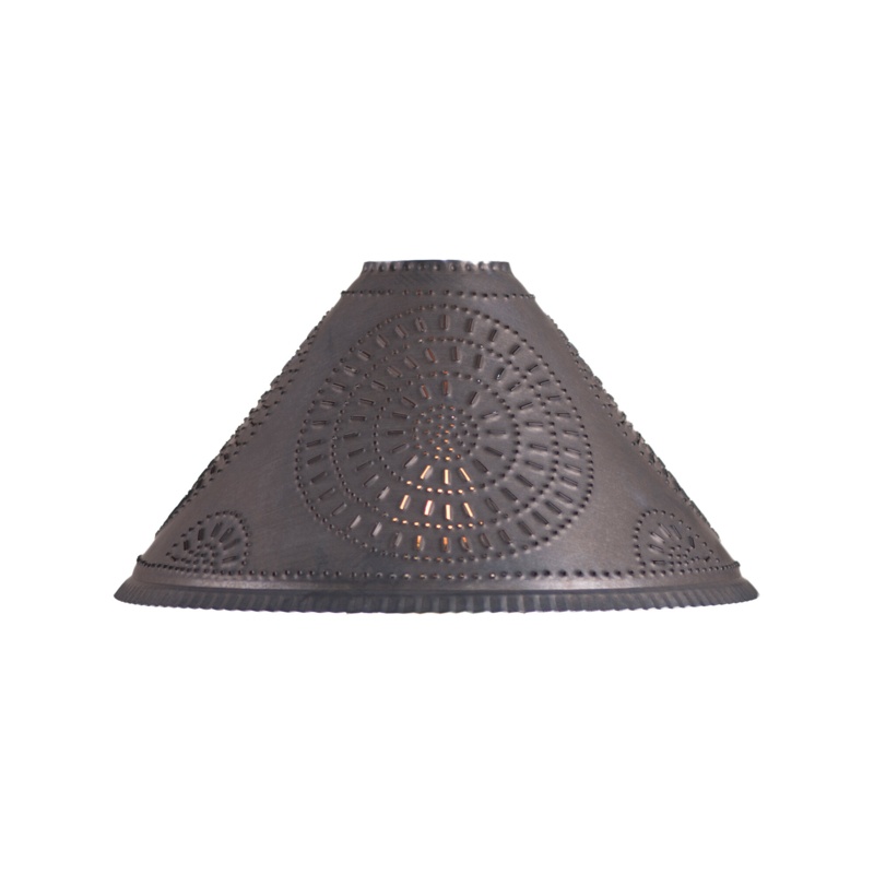 6.75'' H Metal Empire Lamp Shade in Kettle Black