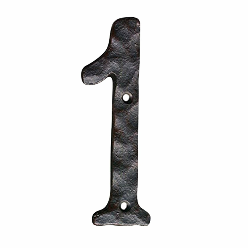 Roman Cast Iron Address Numbers