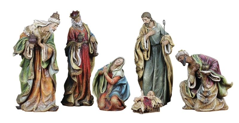 6 Piece Nativity Set
