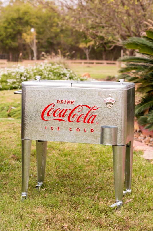 60 Qt. Coca-Cola Galvanized Cooler