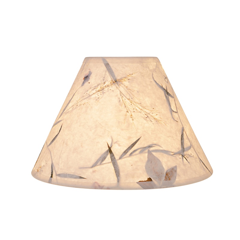 7'' H Linen Empire Lamp Shade ( Uno ) in Off White