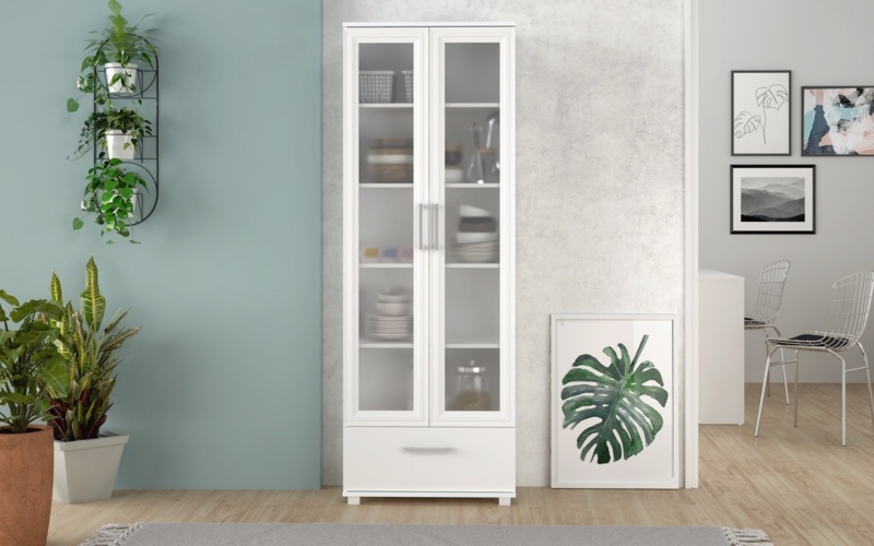 71.85'' H x 27.56'' W Standard Bookcase