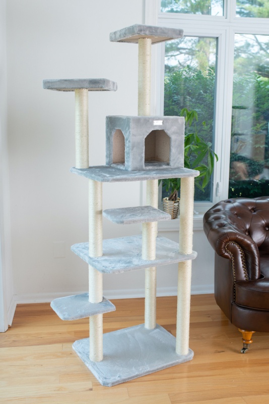 74" Pascoe Real Wood Cat Tree