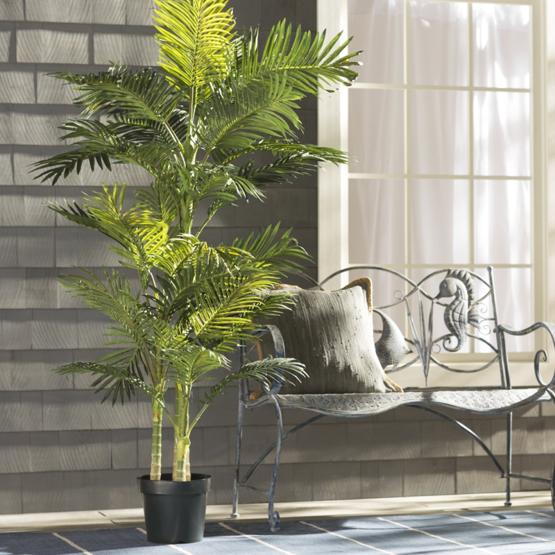 78'' Faux Palm Tree in Pot