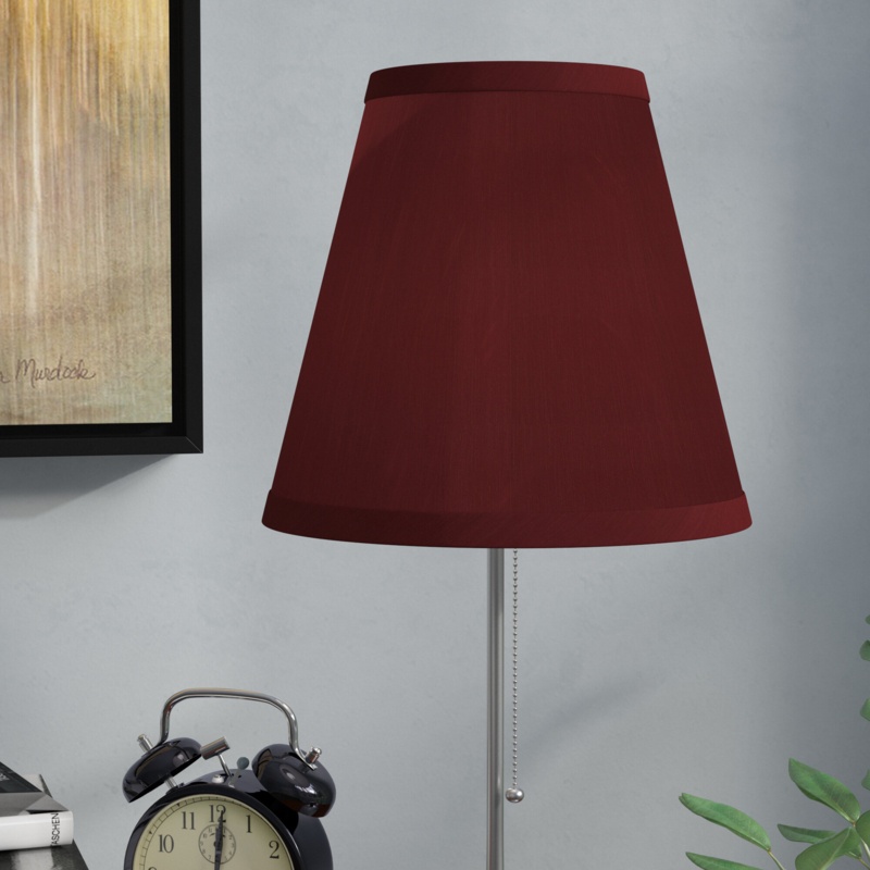 8.5'' H x 9'' W Silk/Shantung Empire Lamp Shade ( Spider )