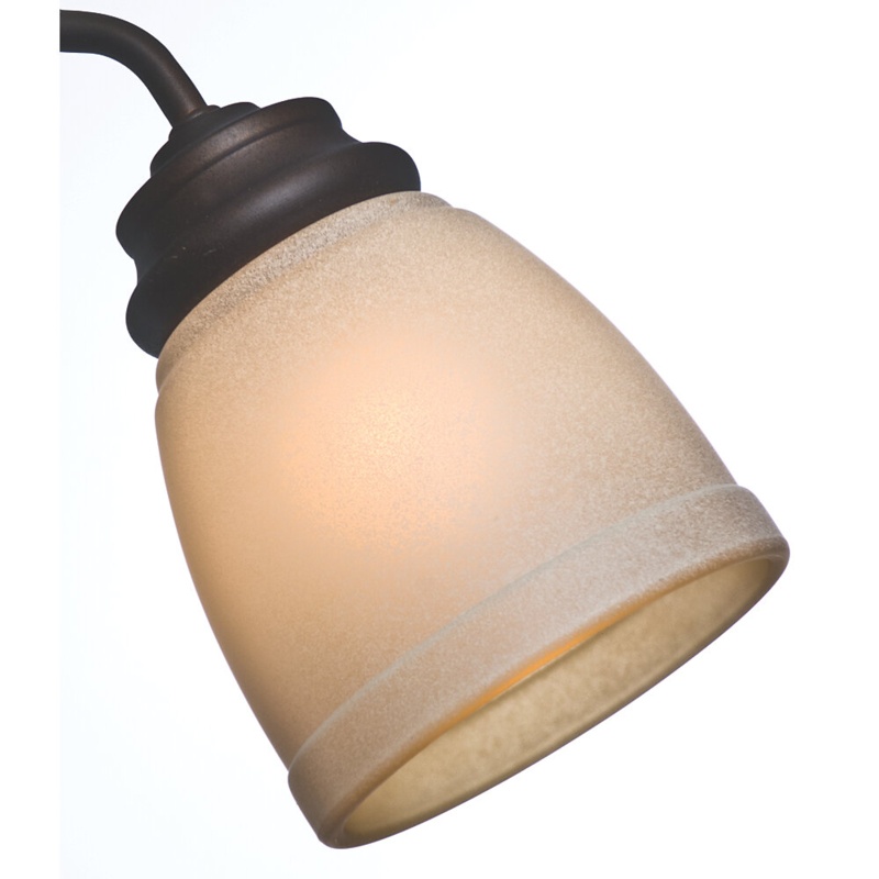 8'' H Glass Empire Ceiling Fan Fitter Shade