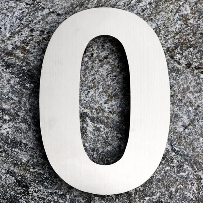 Floating Mount House Number and Letter