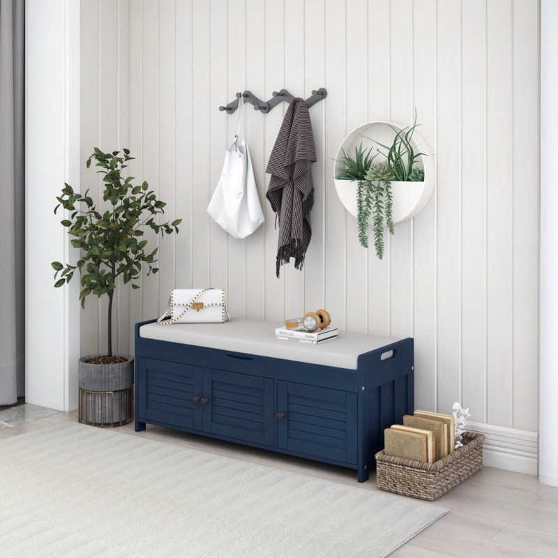8 Pair Shoe Storage Bench