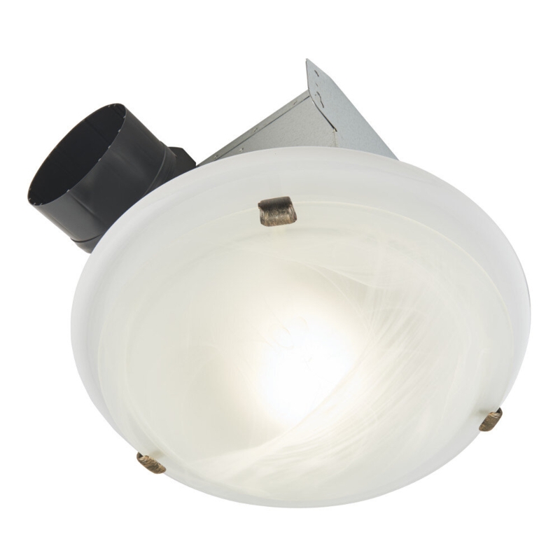 Decorative Ventilation Fan with Interchangeable Trim Kit