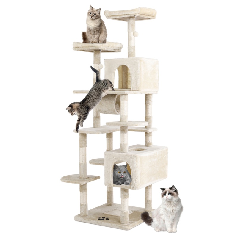 80'' Fanchone Multi-Level Cat Tree or Condo