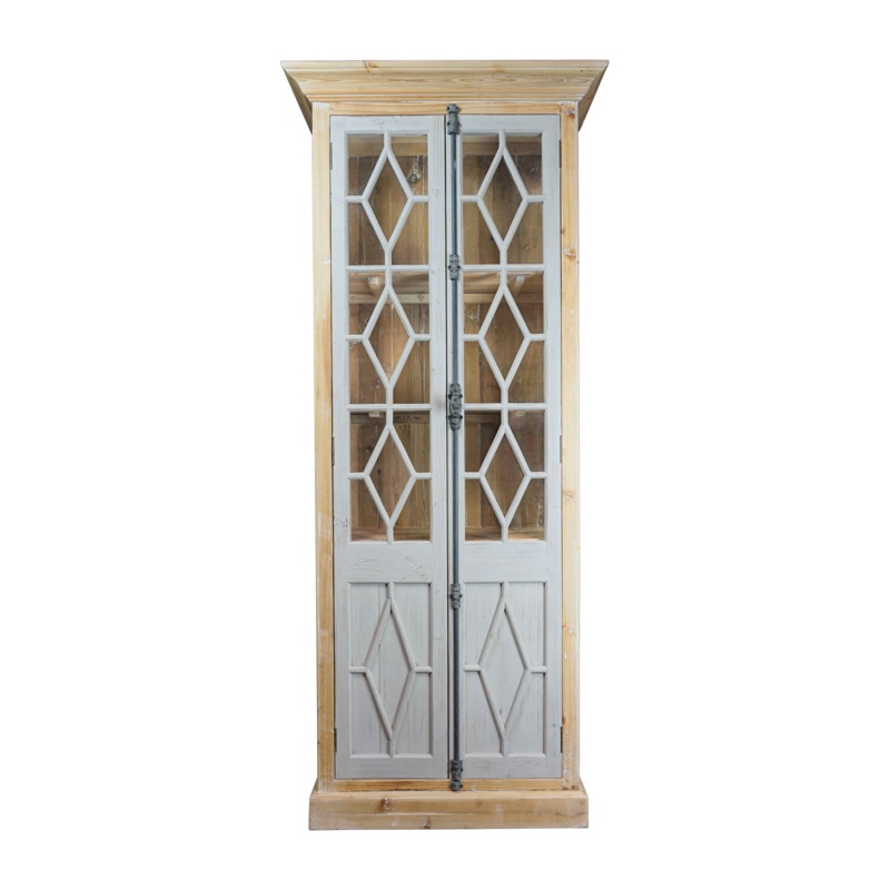 85.5'' H Wood Barrister Bookcase