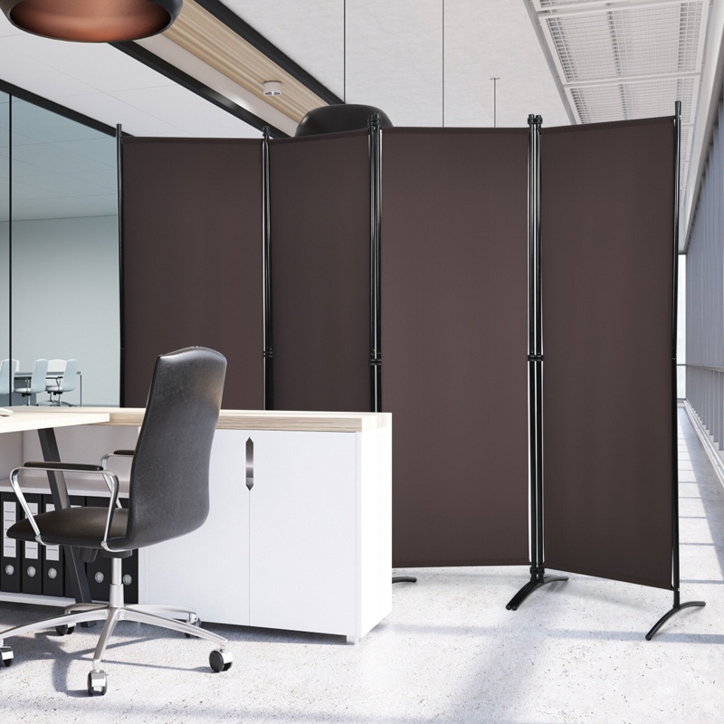 88'' W x 68'' H 4 - Panel Folding Room Divider