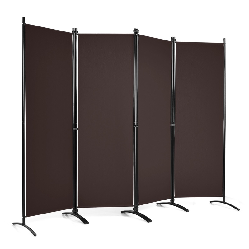 88'' W x 68'' H 4 - Panel Folding Room Divider
