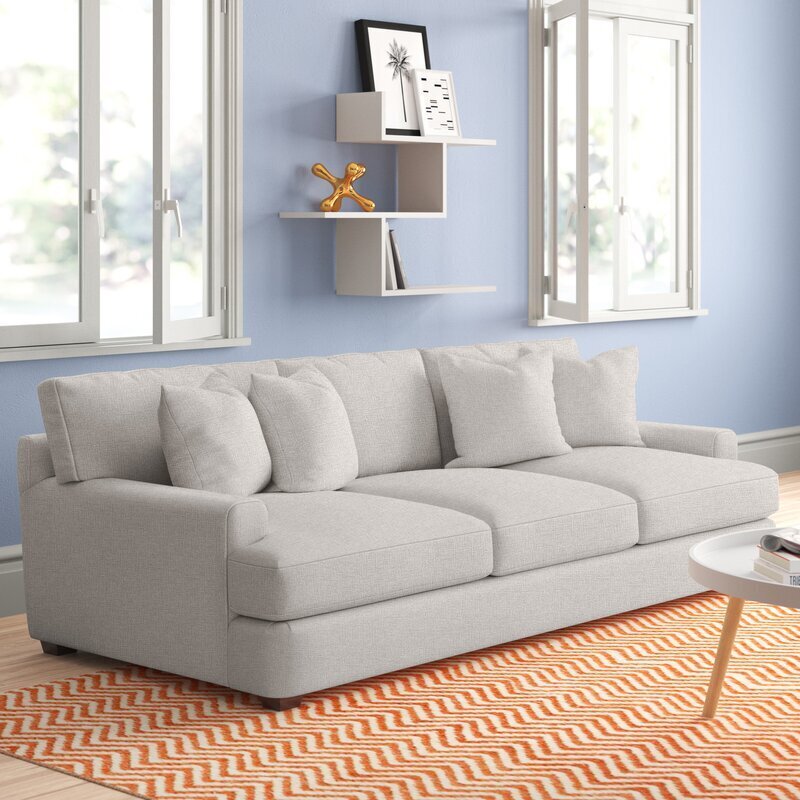 90” wide cushion couch