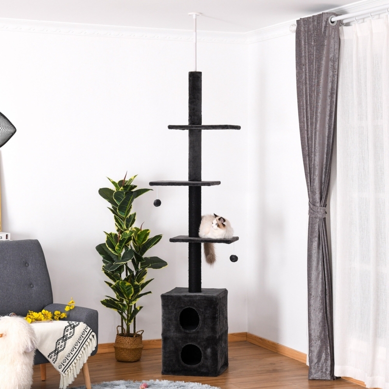 Ceiling-to-Floor Cat Climbing Tree