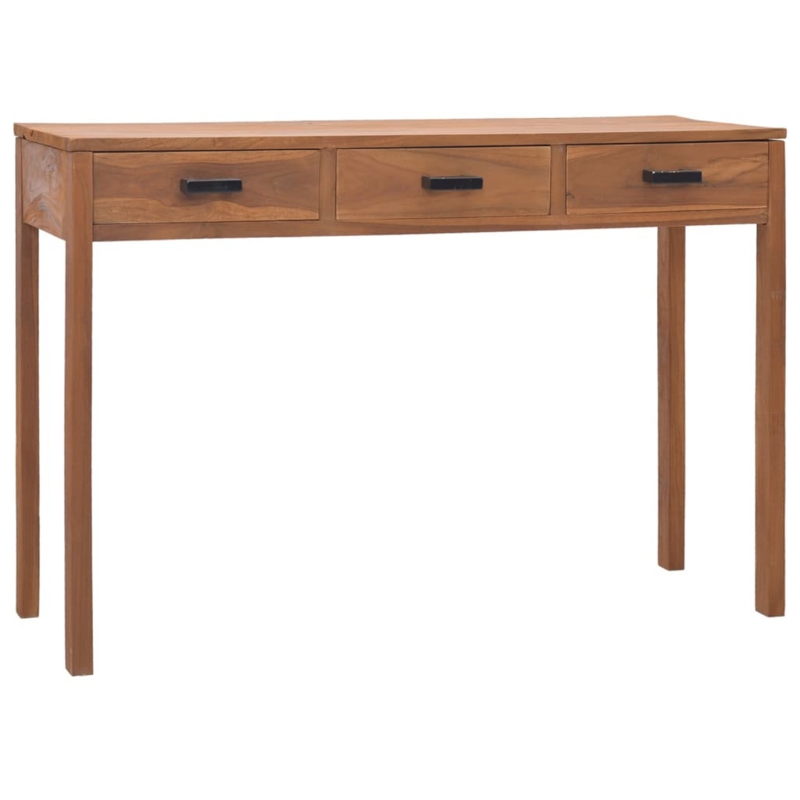 Colonial Style Wooden Desk with Drawers