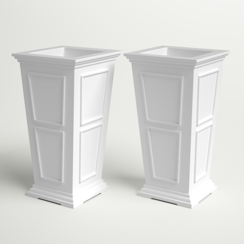 Abram Self-Watering Plastic Pot Planter