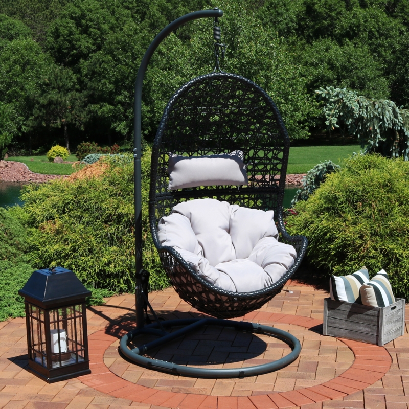 Hanging Egg Chair Hammock with Stand