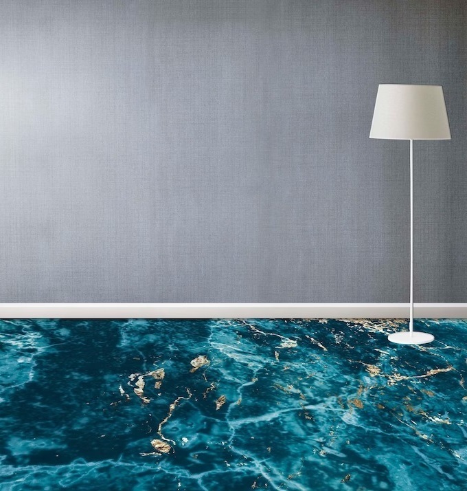 Abstract Vinyl Flooring