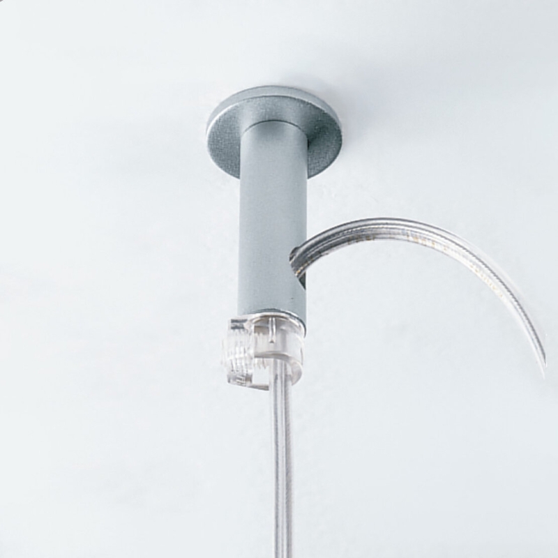 Metallic Gray Swag Hook for Light Fixtures