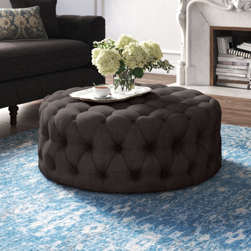 Acklen Upholstered Ottoman