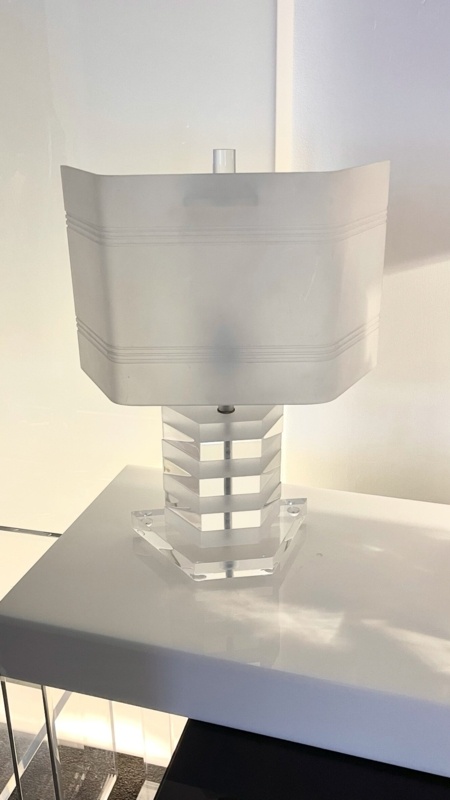 Acrylic Table Lamp