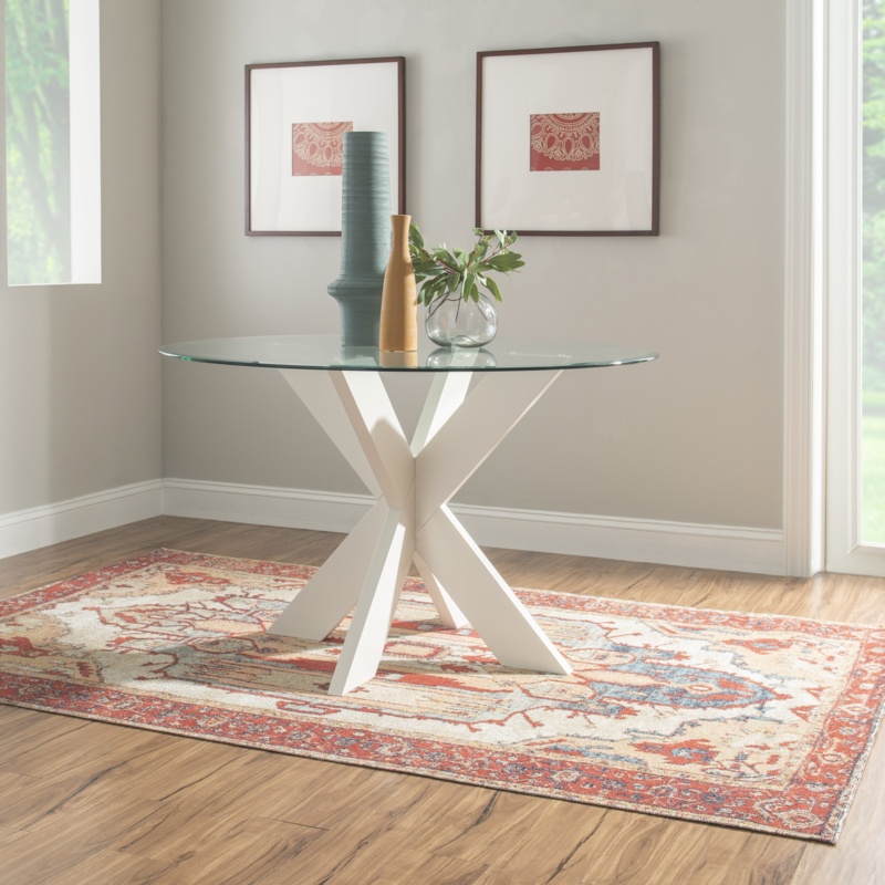 Adler 48'' Glass Dining Table