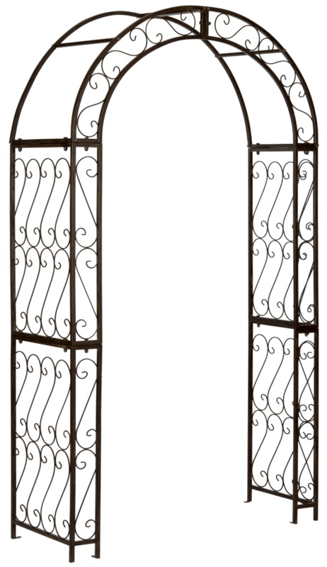 Afaan 48.5" W x 18.5" D Iron Arbor