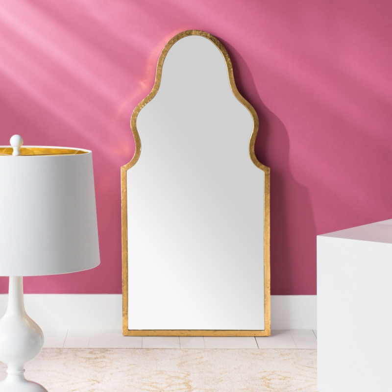 Antique Gold Foil Wall Mirror