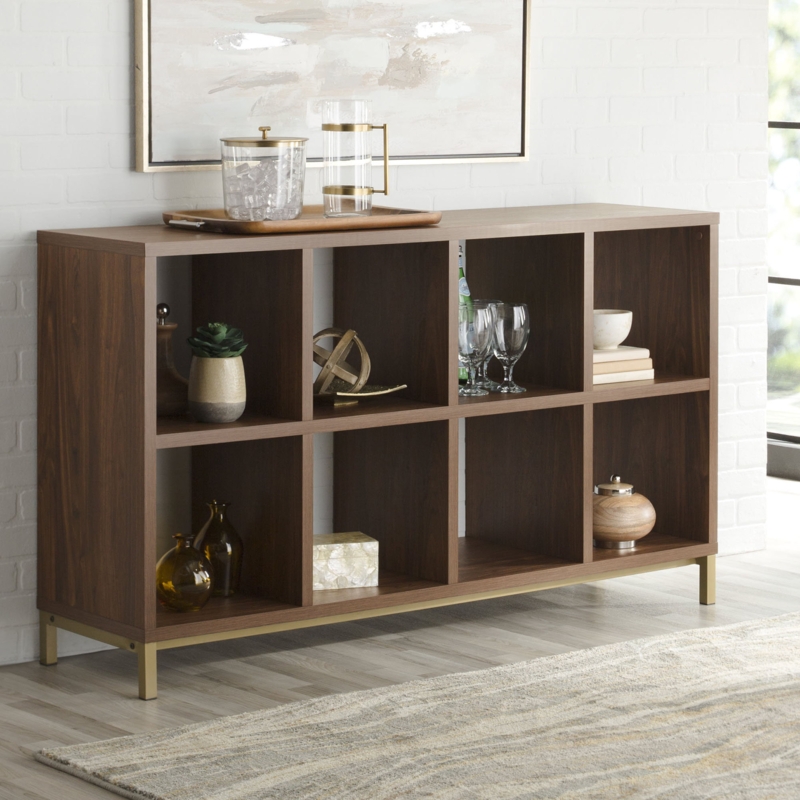 8-Cube Storage Organizer with Metal Base