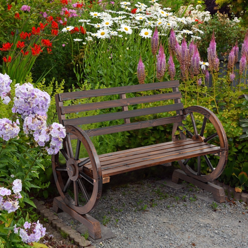 Akintomiwa Fir Outdoor Bench