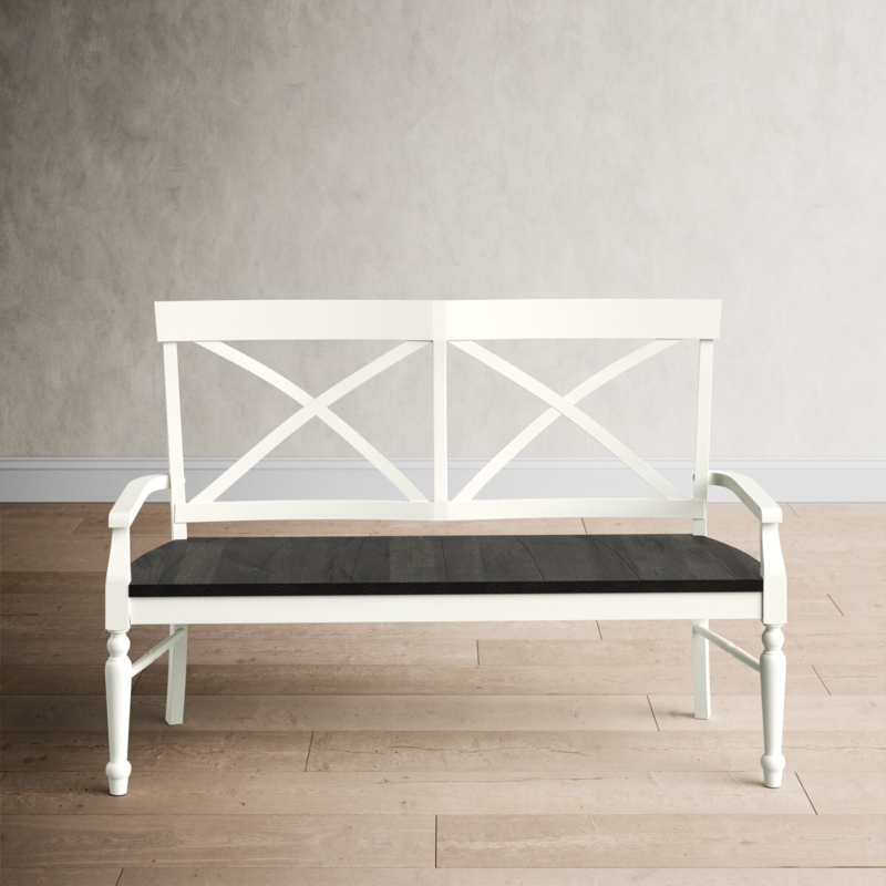 Elegant Artful Dining Bench